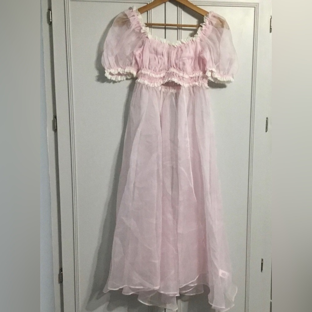 SELKIE Baby Soft Pink Boudoir Dress size XS